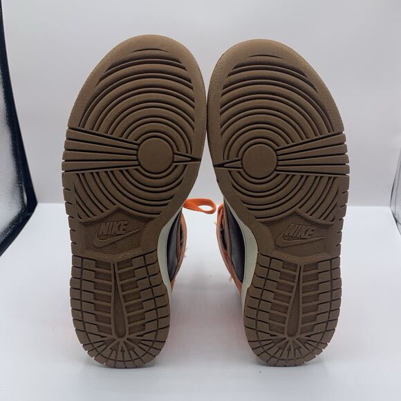 Nike Dunk High Safety Orange Halloween DB2179-004 Size US 5 Y - Picture 7 of 8